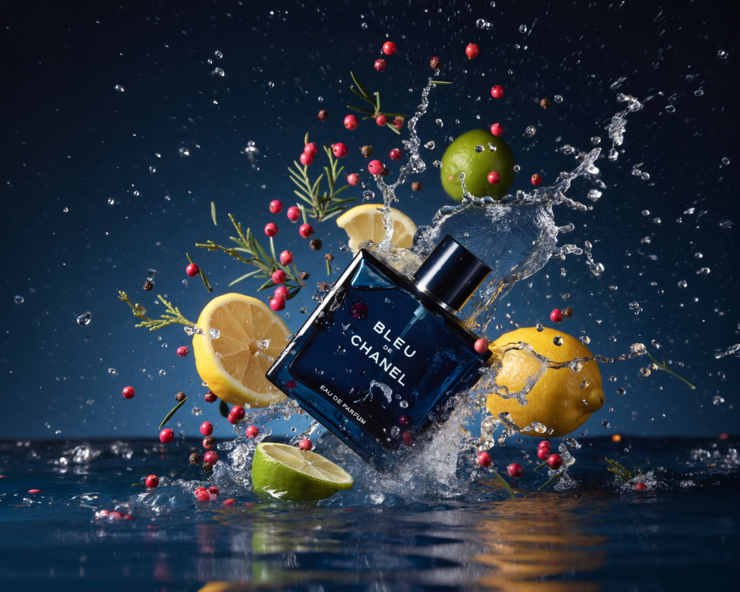 Realistic cinematic luxury perfume product- PROMT INSIDE