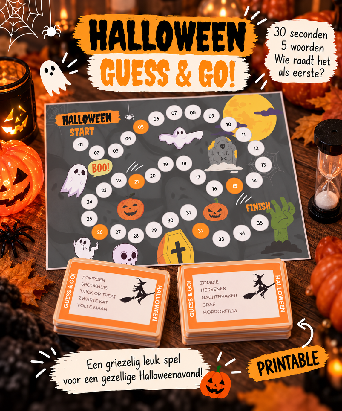 Halloween Guess & Go
